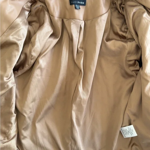 Lucy Paris Camel Pantsuit Set - Picture 13 of 15